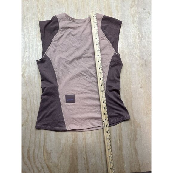 Lululemon Cap Sleeve Hiking Tank Top Pink Clay / Dark Oxide Sz 4 - Picture 2 of 3